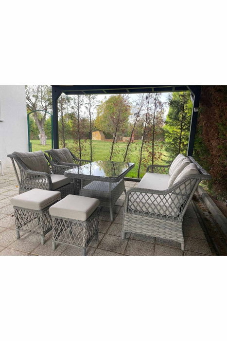 Hanah Home Petra - Conjunto de Jardín Mink Hanah Home Petra - Conjunto de Jardín Mink